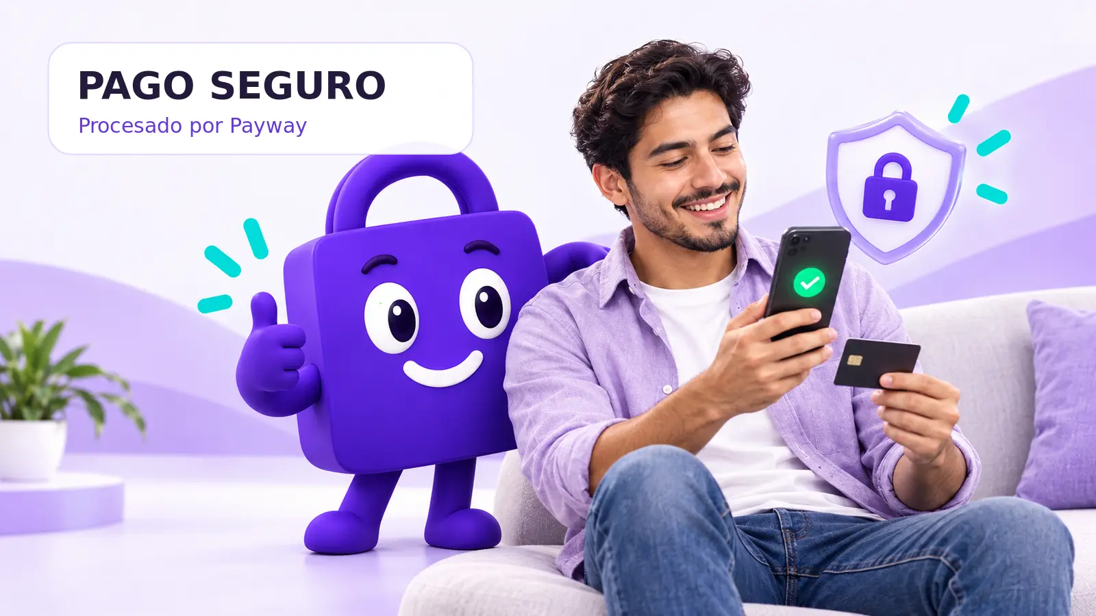 Kibi acompaña un pago seguro procesado por Payway