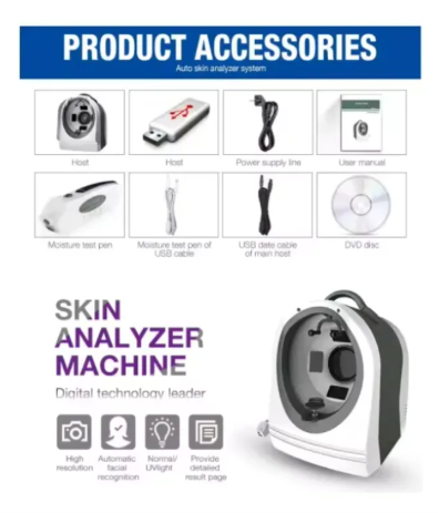 Analizador De Piel Inteligente IA Beco Scanner Facial 3D - Imagen 6