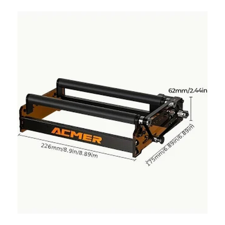 Módulo Rotativo Láser ACMER M3 Rodillo Grabador Y-Axis 360