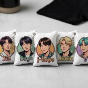 LLavero almohadita BTS