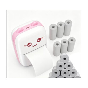 3 Rollos de Papel Térmico para Mini Impresora y Cámaras