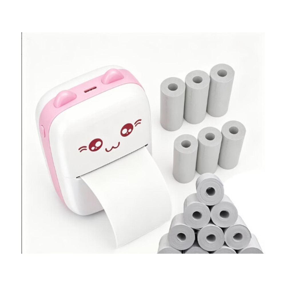 3 Rollos de Papel Térmico para Mini Impresora y Cámaras
