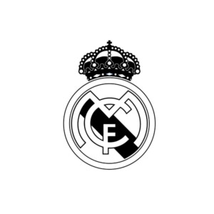 Sticker Autoadhesivo Real Madrid Escudo
