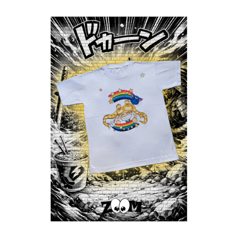 Remeras Estampadas Temática Anime Gamer Cultura Pop Talle S