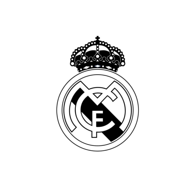 Sticker Autoadhesivo Real Madrid Escudo