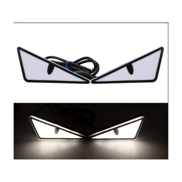 Par de Luces LED Ojo del Diablo Ojo de Águila 12V Auto y Moto