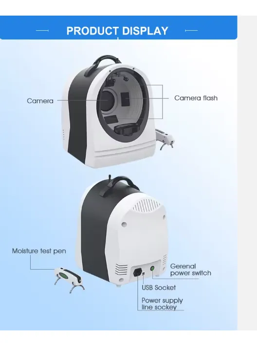 Analizador De Piel Inteligente Ia Beco 3d Scanner Facial IA - Imagen 5