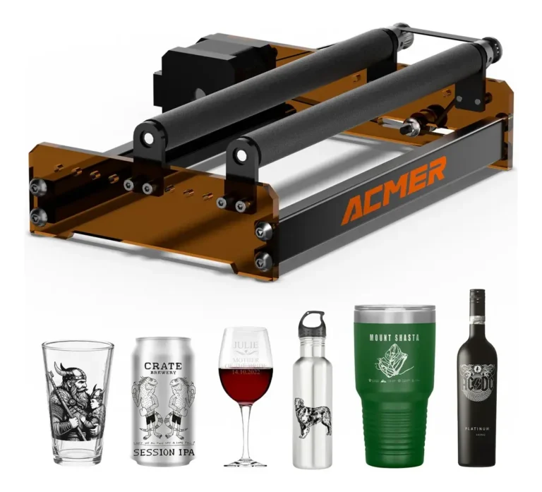 Rodillo Láser Acmer M3 360°p/ Objetos Cilíndricos