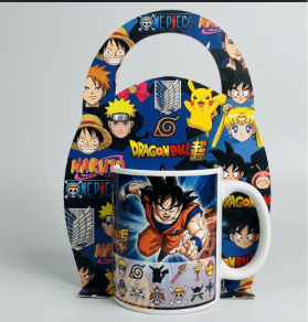 Taza de ceramica de anime