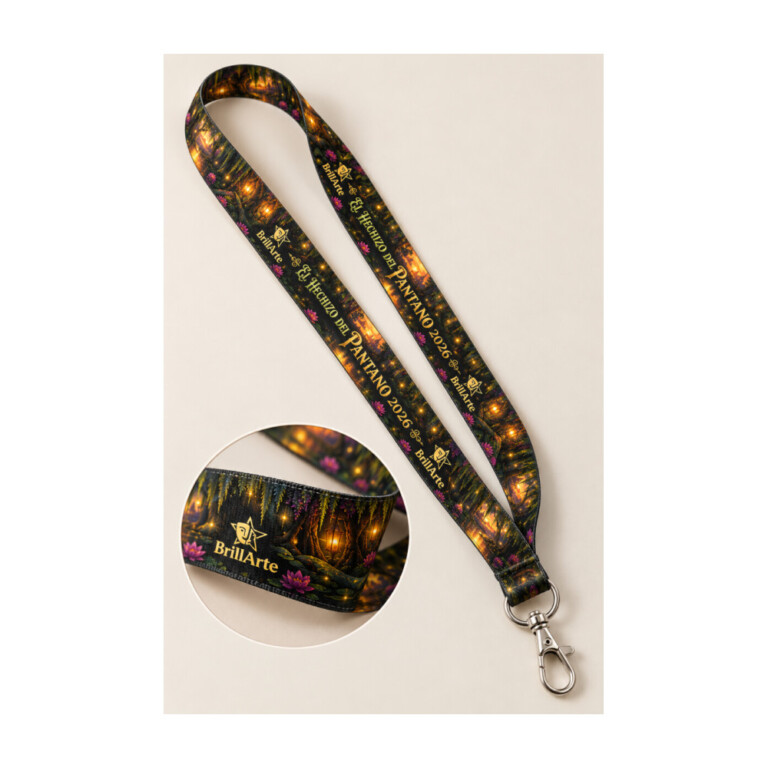 Llavero de Cinta Larga Personalizado